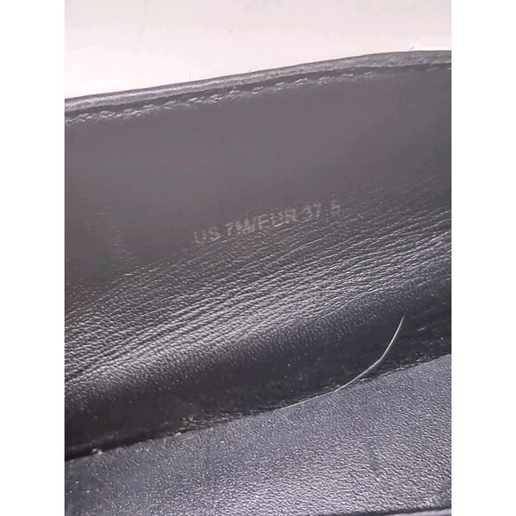 Vince Blair Pony/Calf Hair Sneakers Shoes Dk Blue Casual Slip On Size 7M Womens - Picture 7 of 8